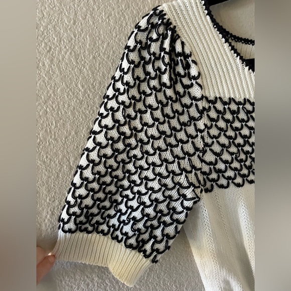 Moth button down short sleeve knit cardigan XS - Picture 4 of 6